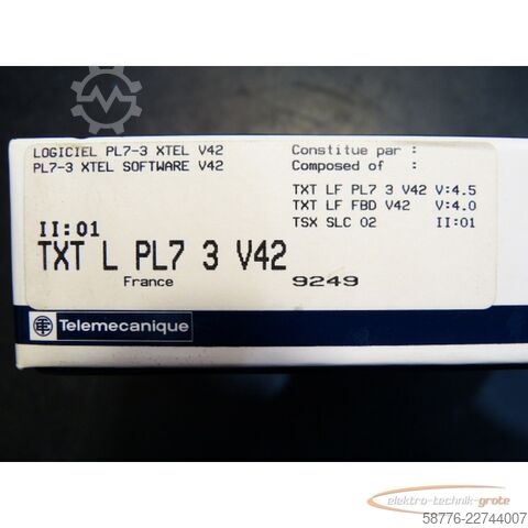 Component Telemecanique TSX L PL7 3 V42 Software    !
