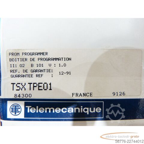 Component Telemecanique TSX TPE01 Prom Programmer    !