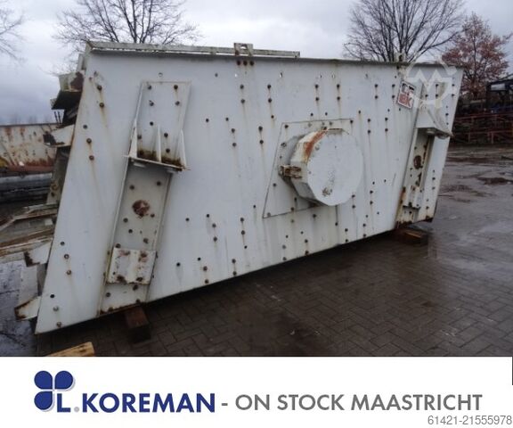 Siebanlage Metso/CFBK Metso /CFBK Type: 18/50-4 Surface : 5000 x 1800 mm - 4 Decks incl. Springs & E-motor 22 kW Screening machine Metso/CFBK