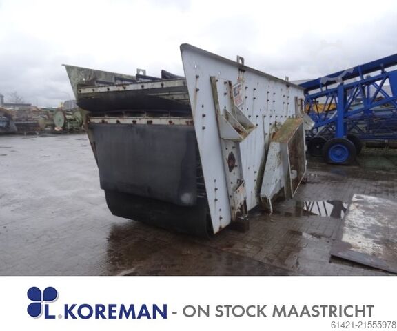 Siebanlage Metso/CFBK Metso /CFBK Type: 18/50-4 Surface : 5000 x 1800 mm - 4 Decks incl. Springs & E-motor 22 kW Screening machine Metso/CFBK
