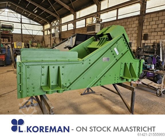 Entwässerungssieb Schauenburg Schauenburg Surface: 2500 x 1000 mm – 1 decks Dewatering screen Schauenburg