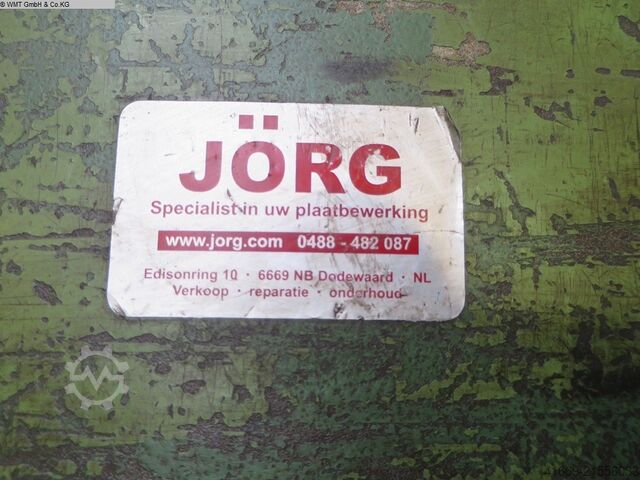 Schwenkbiegemaschine JÖRG 3000/3
