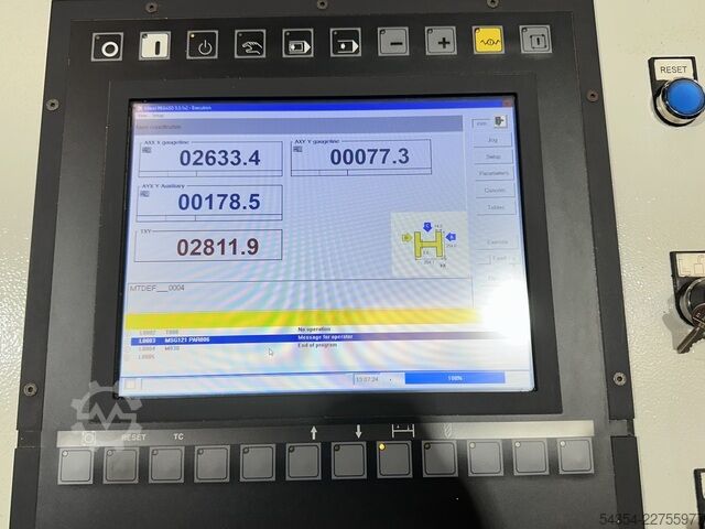 Sectional Steel CNC Milling & Drilling Ficep Excalibur 1201 EX