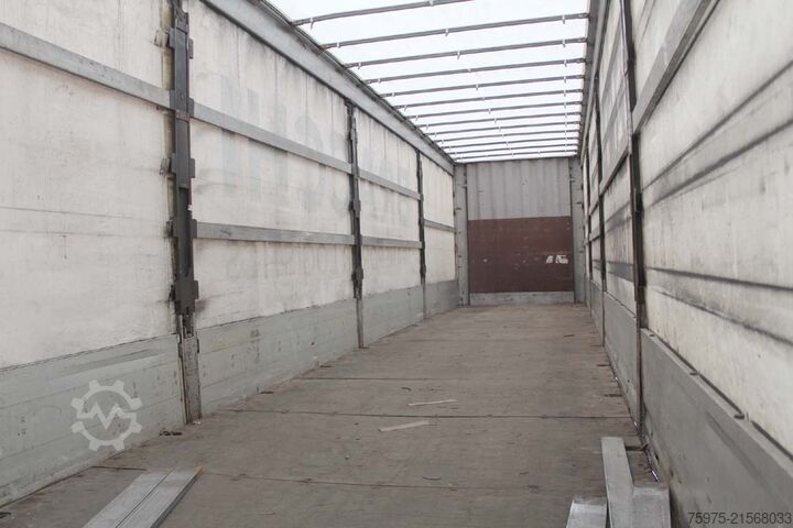 Auflieger mit Pritsche & Plane Krone semirimorchio centinato sponde ribassato