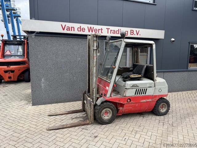 Linde H30D duplex 315, 3rd function, 3-cylinder air-cooled DIESEL LINDE H30D duplo315 3e functie 3 cilinder luchtgekoeld DIESEL
