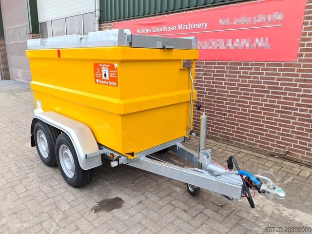 Fuel tanker  Tankwagen snelverkeer tandemas