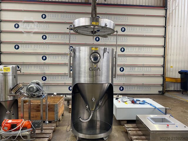 Niro mobiler kleiner Sprühtrockner aus Edelstahl, Größe 0.8, Abmessungen: 2'7" × 2'3" NIRO Mobile Minor 0.8