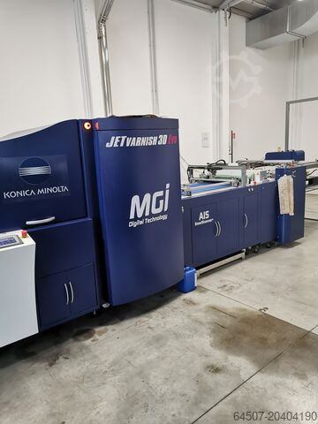 Digitaldrucker konica minolta MGI JET VARNISH 3D EVO F.TO 75X120