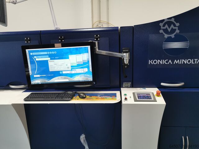 Digitaldrucker konica minolta MGI JET VARNISH 3D EVO F.TO 75X120