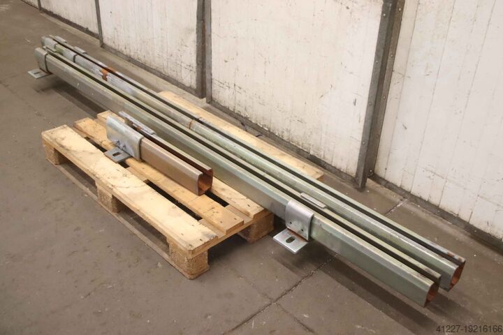 Helmet rails 3 pieces Helm Breite 90 mm  6,33 m