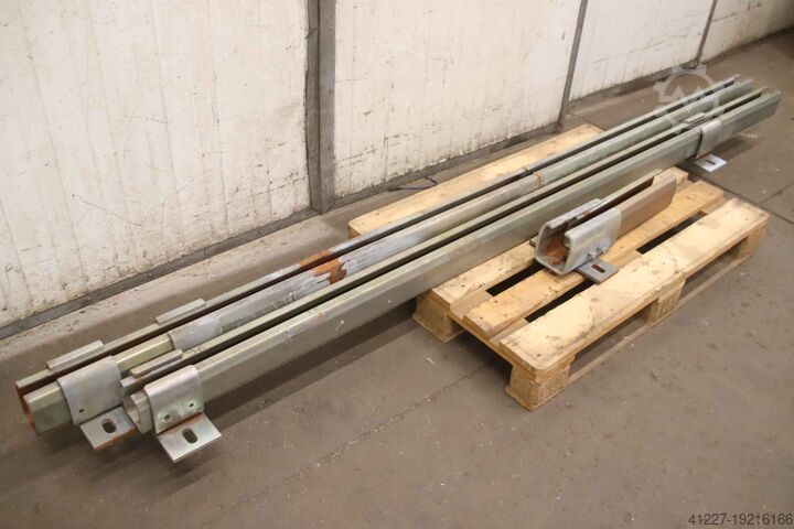 Helmet rails 3 pieces Helm Breite 90 mm  6,33 m