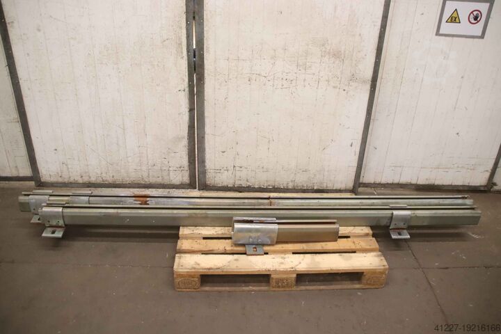 Helmet rails 3 pieces Helm Breite 90 mm  6,33 m