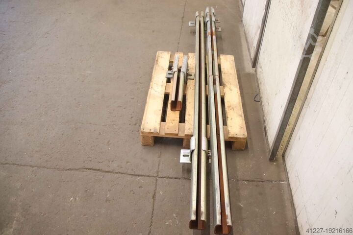 Helmet rails 3 pieces Helm Breite 90 mm  6,33 m