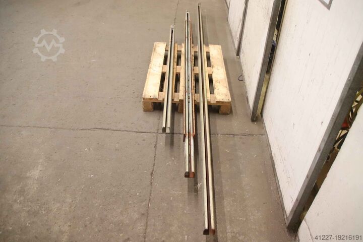 Helmet rails 3 pieces Helm Breite 65 mm 9,19 m