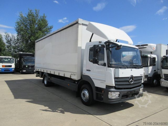 LKW mit Pritsche (offen) MERCEDES-BENZ ATEGO 1324 L Pritsche 7,2 m LBW 1,5 to.*SCHIEBE
