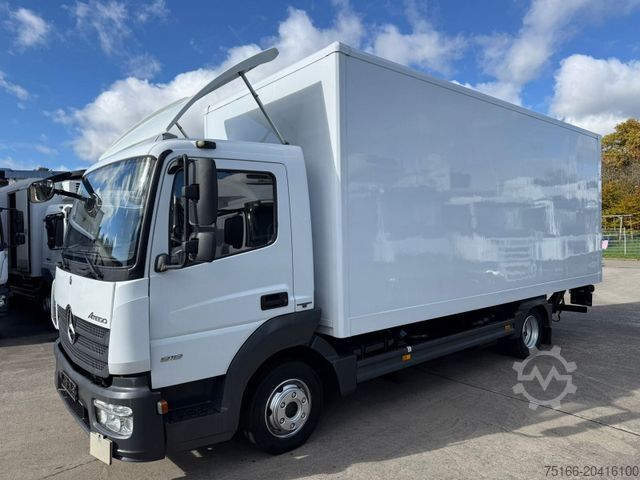 Transporter mit Koffer MERCEDES-BENZ ATEGO 818 L Koffer 6,10 m LBW 1 T*171 tkm*AHK