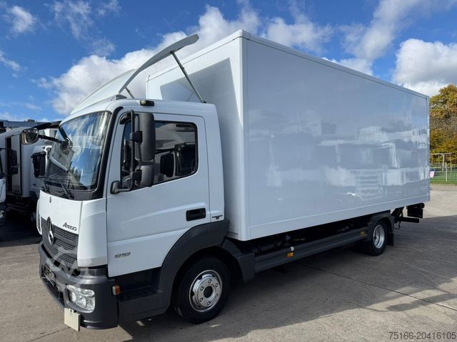 Transporter mit Koffer MERCEDES-BENZ ATEGO 818 L Koffer 6,10 m LBW 1 T*171 tkm*AHK