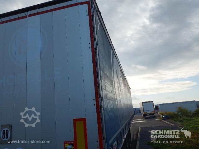 Auflieger mit Pritsche & Plane Schmitz Cargobull Semitrailer Curtainsider Standard Hayon