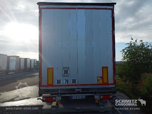 Auflieger mit Pritsche & Plane Schmitz Cargobull Semitrailer Curtainsider Standard Hayon