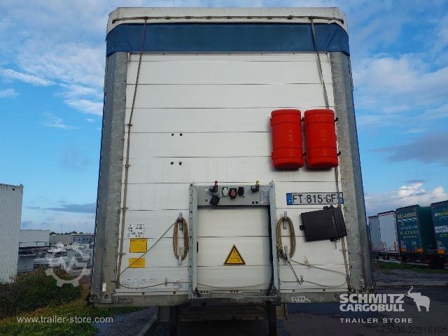 Auflieger mit Pritsche & Plane Schmitz Cargobull Semitrailer Curtainsider Standard Hayon