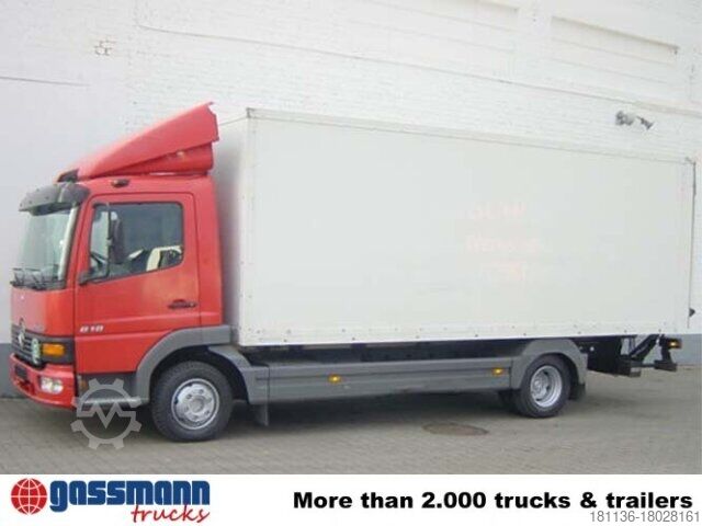 Transporter mit Koffer Mercedes-Benz Atego 818 L 4x2, Ersatzteilträger!