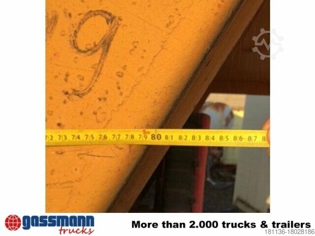 Tipper truck Meiller Meiller Mulde, Jet Design ca. 12,5 cbm,