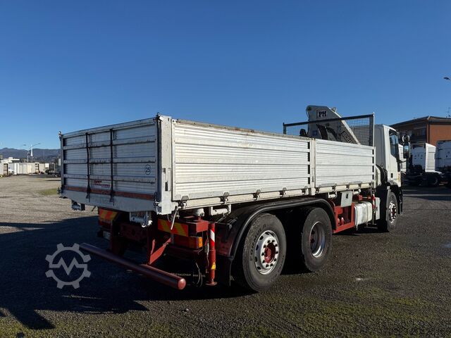 Tipper truck with crane IVECO EUROTECH 180E34