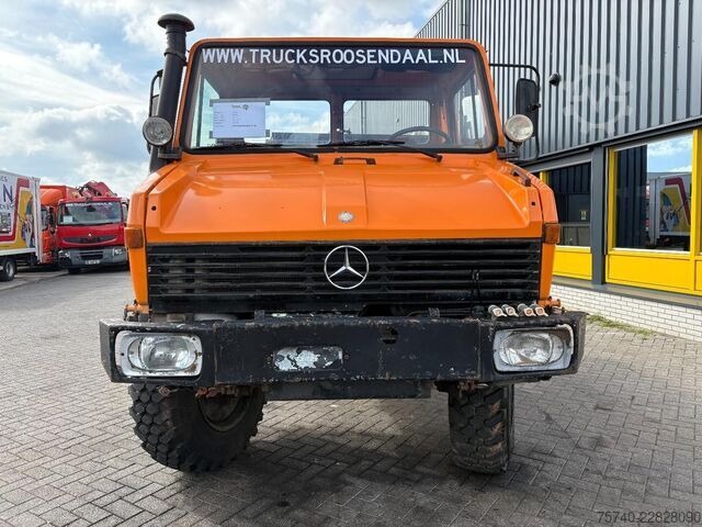 Koffer UNIMOG 424 + 4X4 + BJ 1977 + MANUAL + 261666 KM + HYDR...