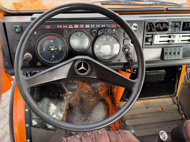 Koffer UNIMOG 424 + 4X4 + BJ 1977 + MANUAL + 261666 KM + HYDR...