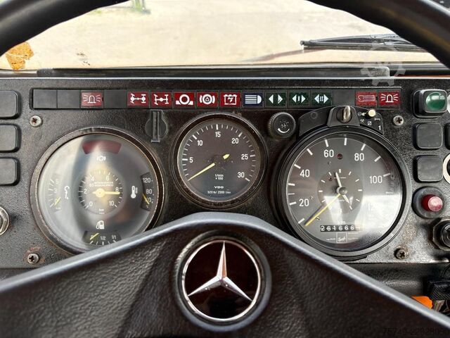 Koffer UNIMOG 424 + 4X4 + BJ 1977 + MANUAL + 261666 KM + HYDR...