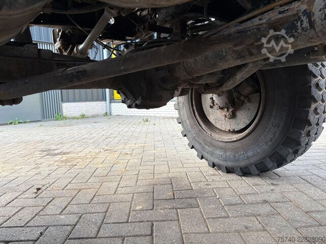 Koffer UNIMOG 424 + 4X4 + BJ 1977 + MANUAL + 261666 KM + HYDR...