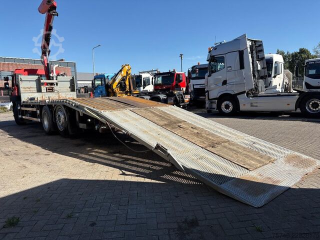 Autotransporter Renault Premium 380 DXI + FASSI F 165-- 2 X EXT. + REMO...