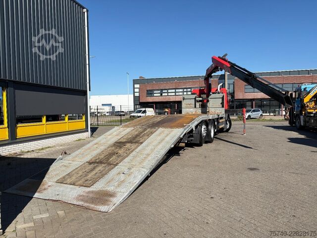 Autotransporter Renault Premium 380 DXI + FASSI F 165-- 2 X EXT. + REMO...