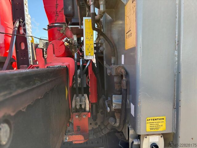 Autotransporter Renault Premium 380 DXI + FASSI F 165-- 2 X EXT. + REMO...