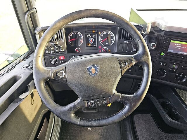 Platform trailer SCANIA R450 HMF 5020