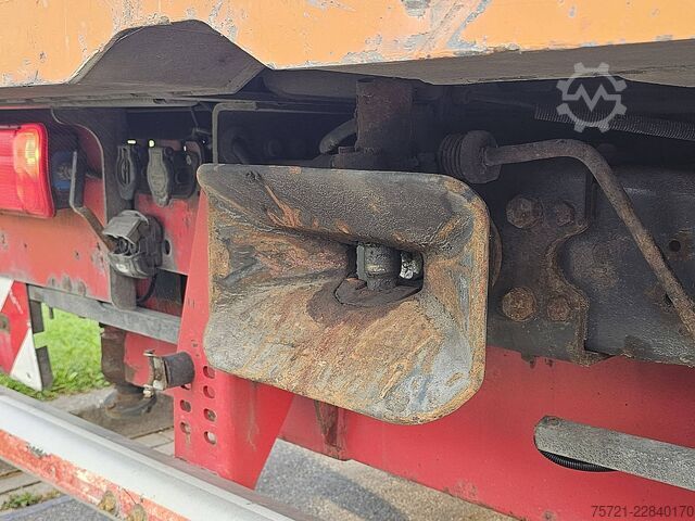 Platform trailer SCANIA R450 HMF 5020