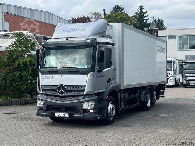 Kühlkoffer-LKW Mercedes-Benz Antos 2636 E6 CS 850 LBW TW ANK Liftachse Strom