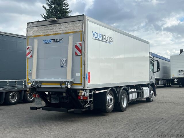 Kühlkoffer-LKW Mercedes-Benz Antos 2636 E6 CS 850 LBW TW ANK Liftachse Strom
