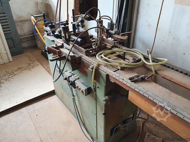 Klappladenfräsmaschine Munz Jalousie-Nutenfräsmaschine