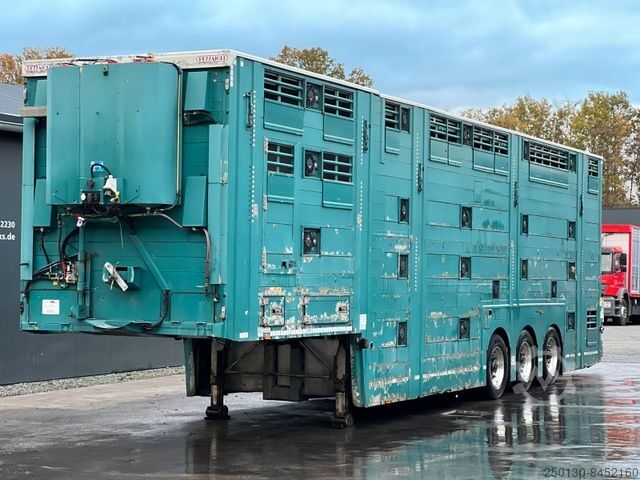 Livestock semitrailer PEZZIOLI 3.Stock Cattle-Cruiser Hals+Tiefbett Typ2