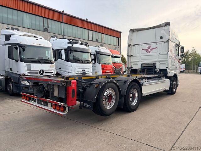 Wechselfahrgestell LKW DAF XF 530 FAN  / LENK+LIFT / 1.HD / STAND * ALCOA