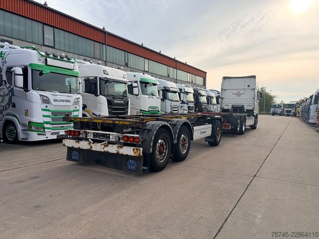 Wechselfahrgestell LKW DAF XF 530 FAN  / LENK+LIFT / 1.HD / STAND * ALCOA