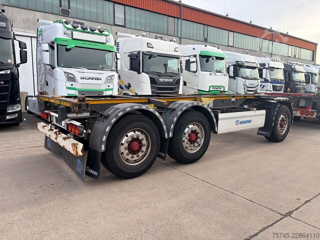 Wechselfahrgestell LKW DAF XF 530 FAN  / LENK+LIFT / 1.HD / STAND * ALCOA