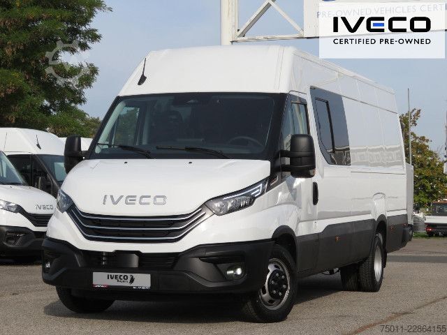 Kastenwagen hoch IVECO Daily 35C21A8V 6-Sitzer, Klima, LED, ACC, AHK