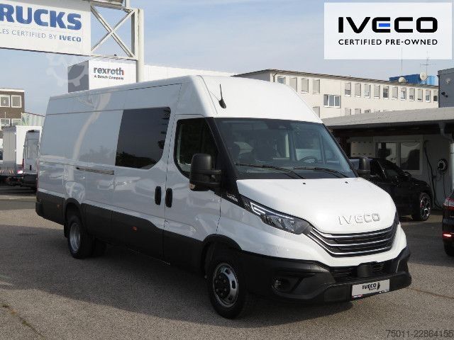 Kastenwagen hoch IVECO Daily 35C21A8V 6-Sitzer, Klima, LED, ACC, AHK