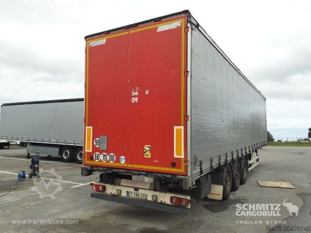 Open semitrailer with tarp Fruehauf Curtainsider Standard