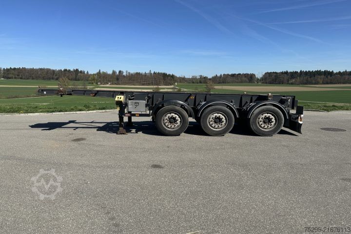 Swap body semitrailer Schwarzmüller SPA 3/E Containertransport / Swiss-Vehicle