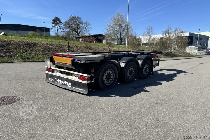 Swap body semitrailer Schwarzmüller SPA 3/E Containertransport / Swiss-Vehicle