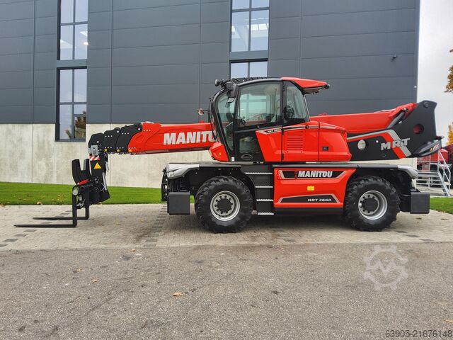 Rotating forklift Manitou MRT 2660 vision
