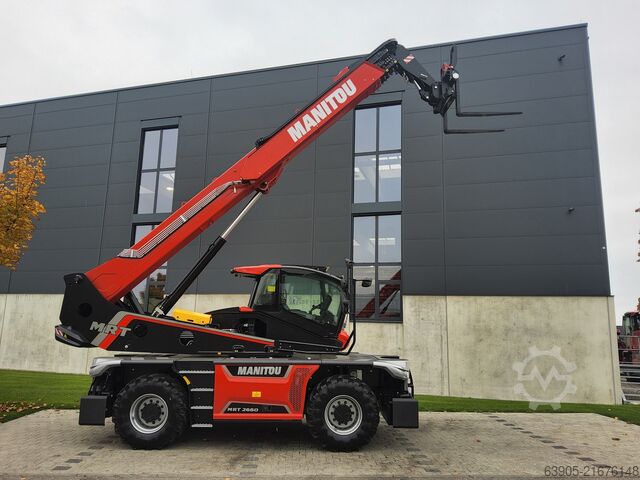 Rotating forklift Manitou MRT 2660 vision